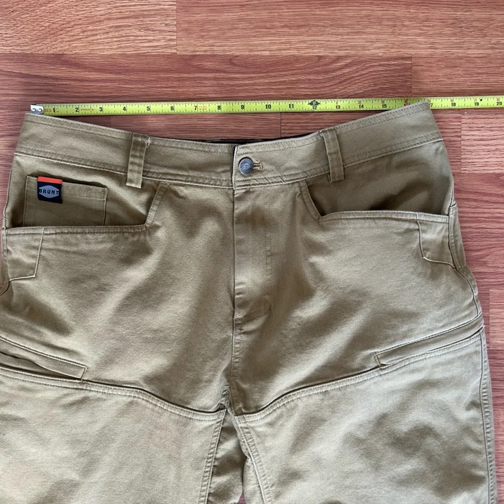 Men’s Brunt Tan Martin Pant 34x29 EUC - Picture 9 of 15